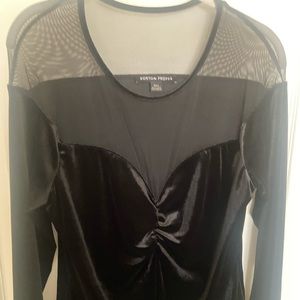 Velvet top Boston Proper